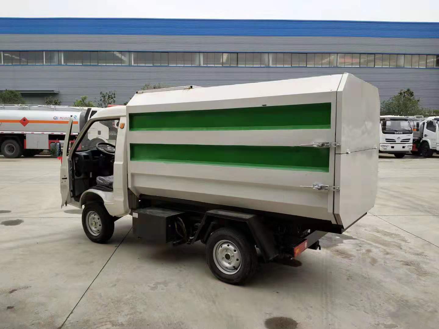 程力新能源纯电动挂桶垃圾车