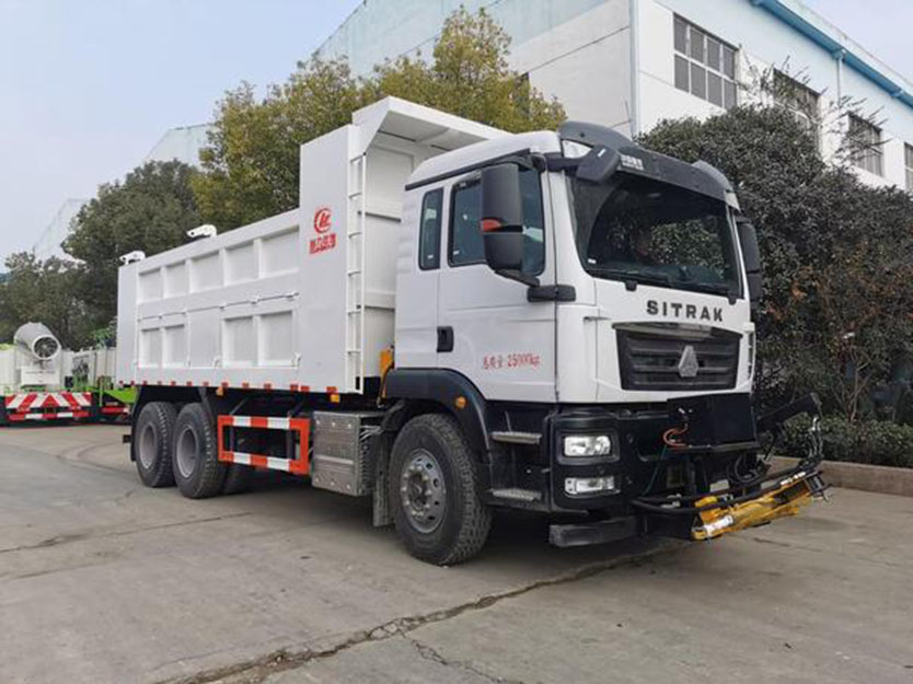 重汽汕德卡后双桥除雪车